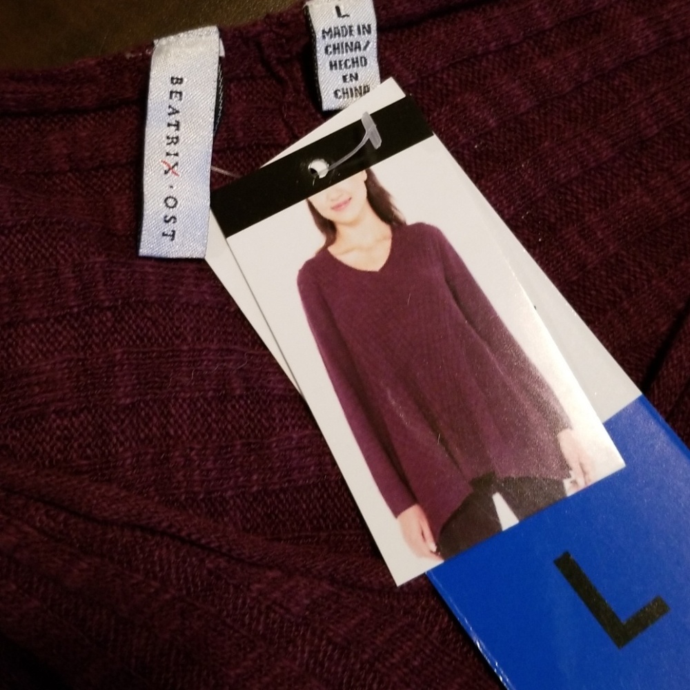 Purple sweater